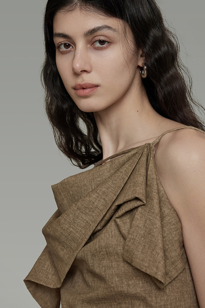 Whispering Ruffles Maxi Dress