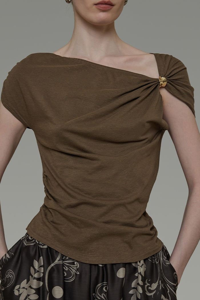 Architectural Asymmetric Chic Top