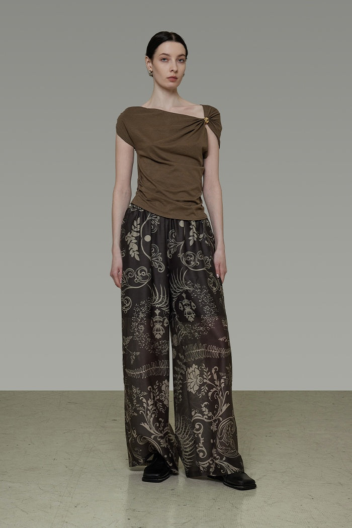 Architectural Asymmetric Chic Top