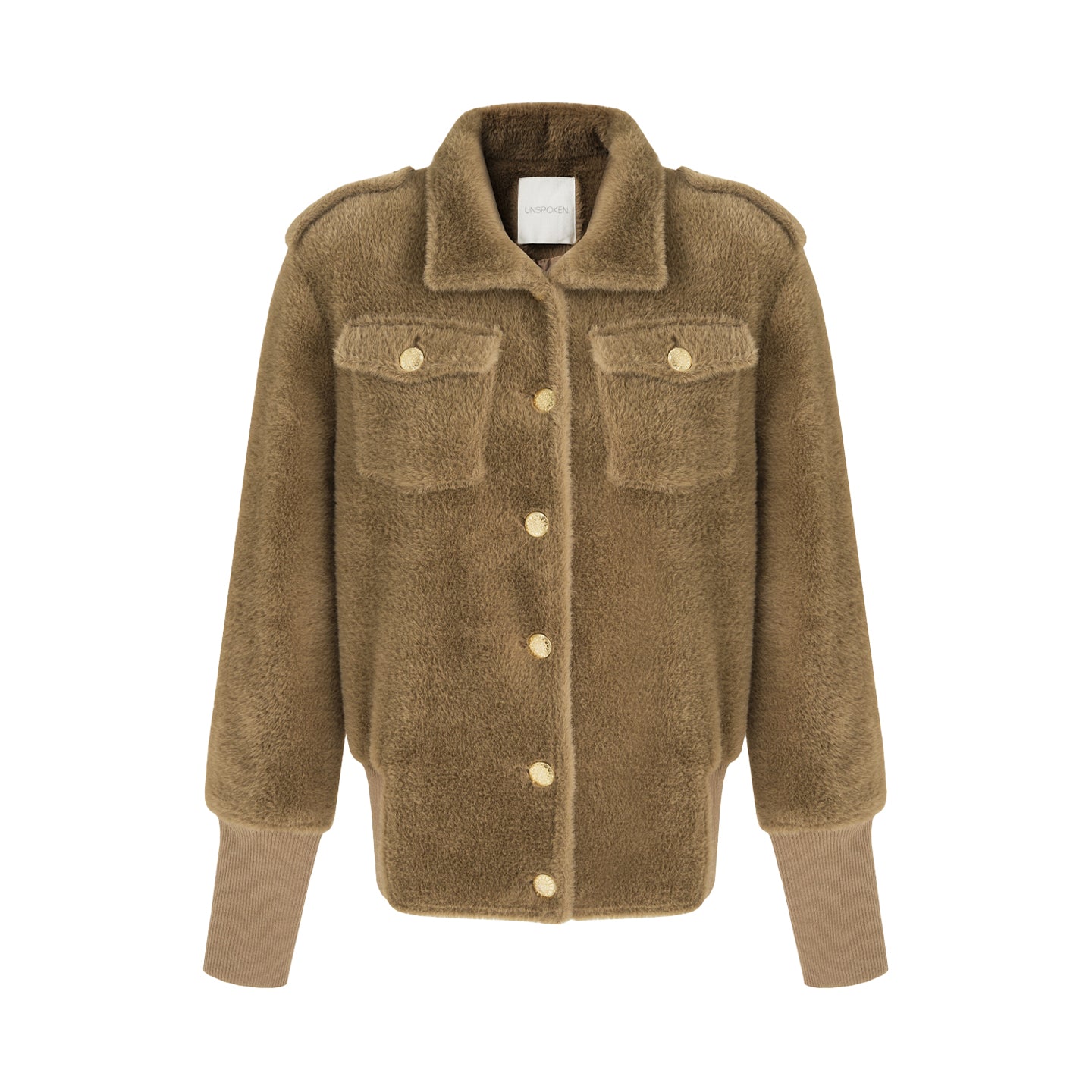 Tailored Precision Wool Short Coat