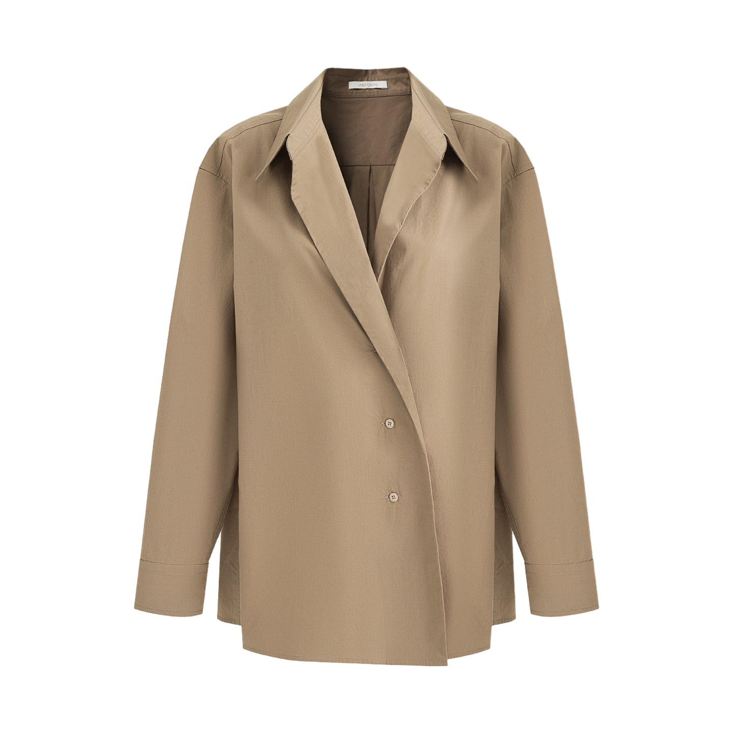 Unspoken V-Neck Pleated Blouse