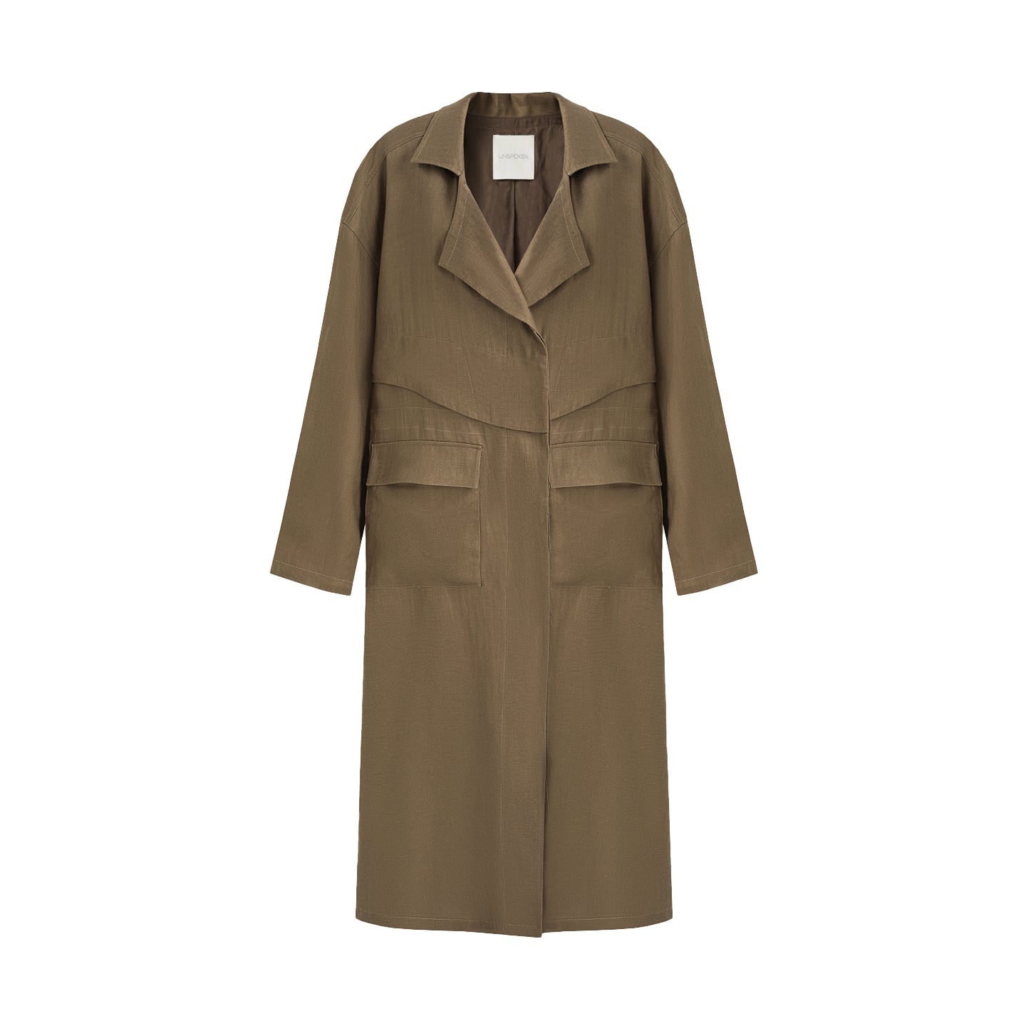 Timeless Stripe Structured Trench