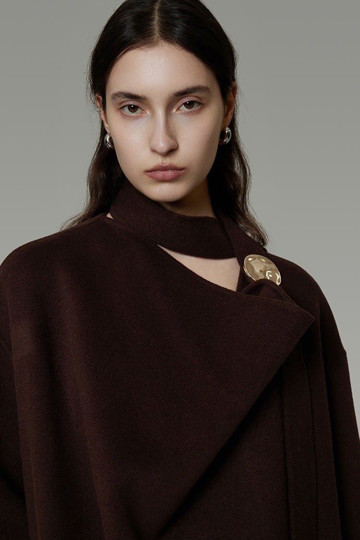 Timeless Wool Wrap Coat