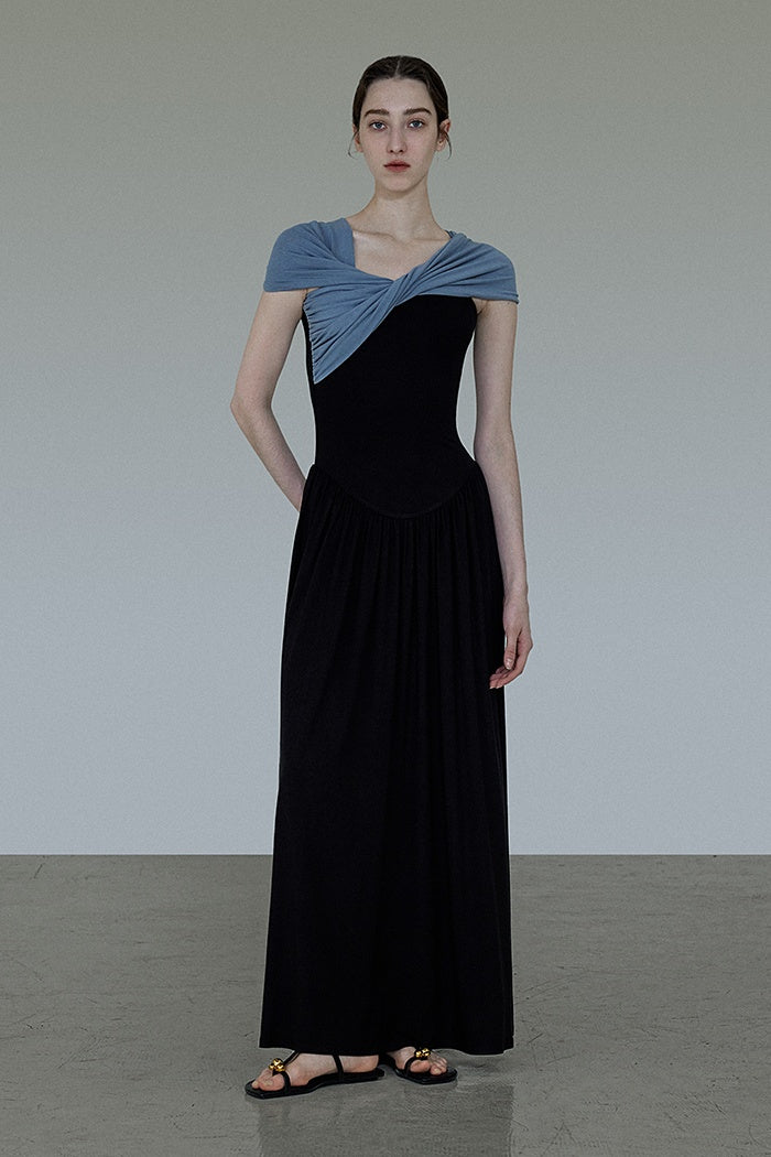 Chic Convertible Knit Midi Dress