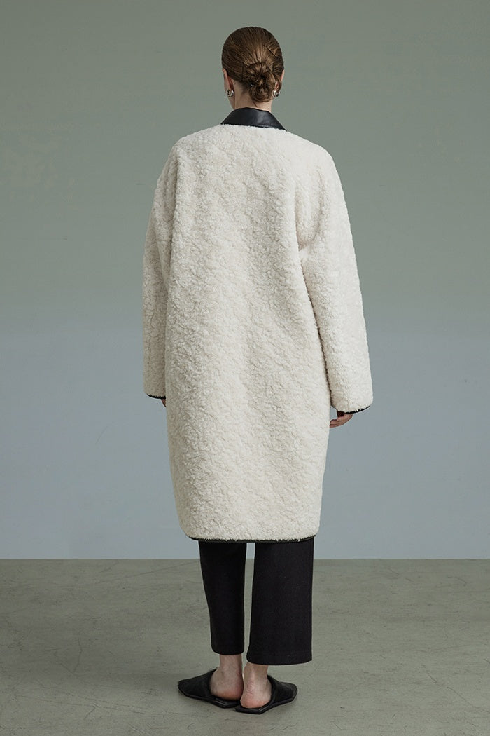 Quiet Luxury Wool Toggle Coat