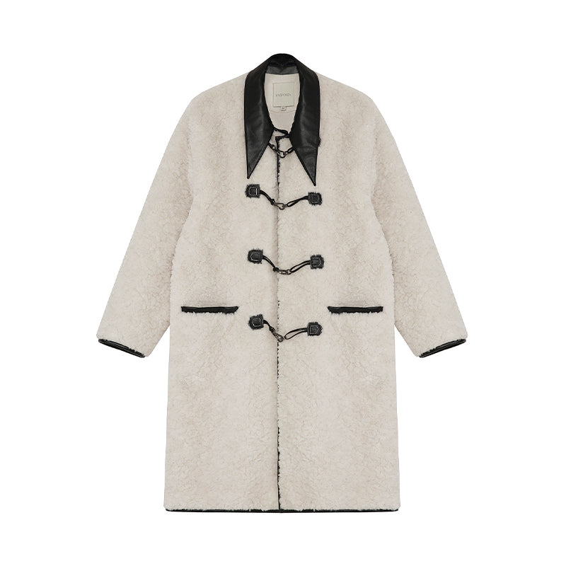 Quiet Luxury Wool Toggle Coat