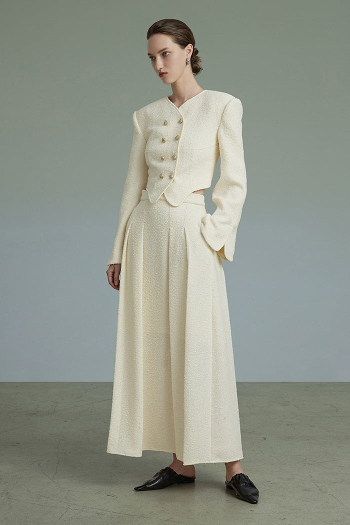 Timeless Courtly Tweed Suit Set