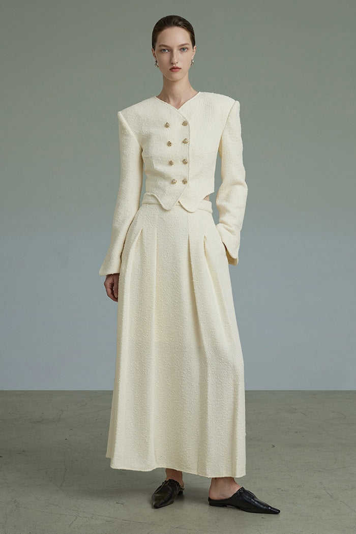 Timeless Courtly Tweed Suit Set