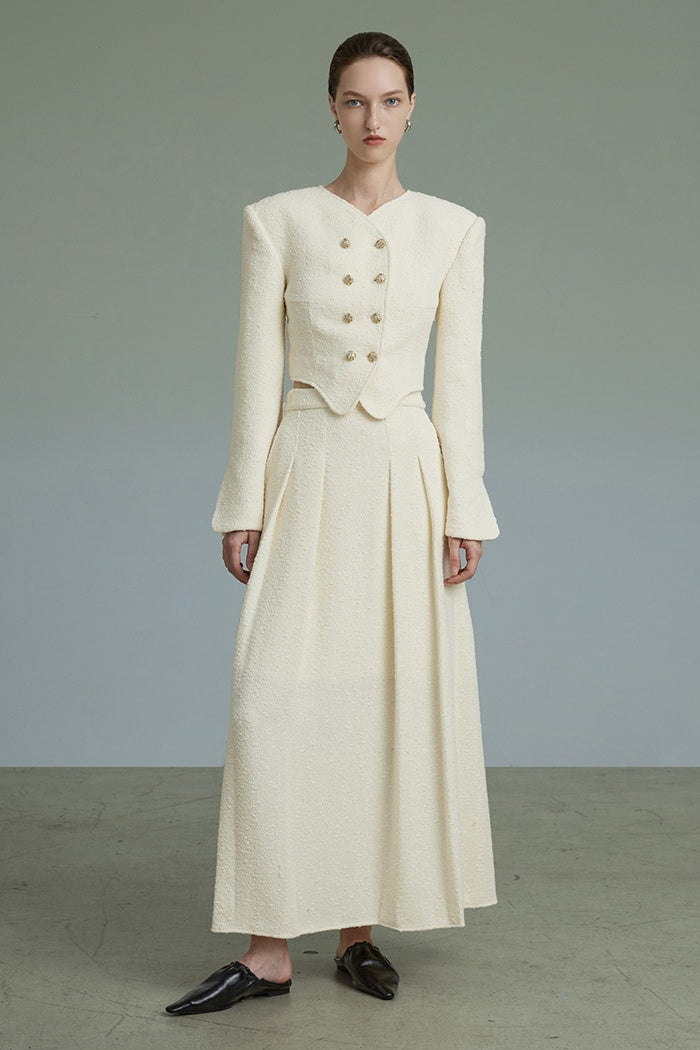 Timeless Courtly Tweed Suit Set