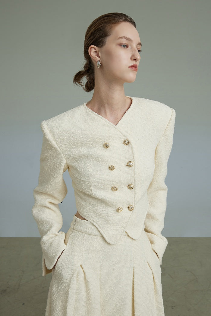 Timeless Courtly Tweed Suit Set