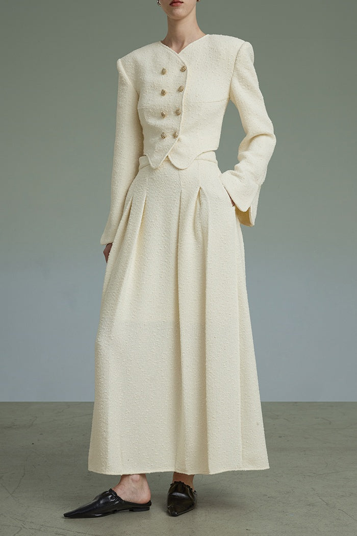 Timeless Courtly Tweed Suit Set