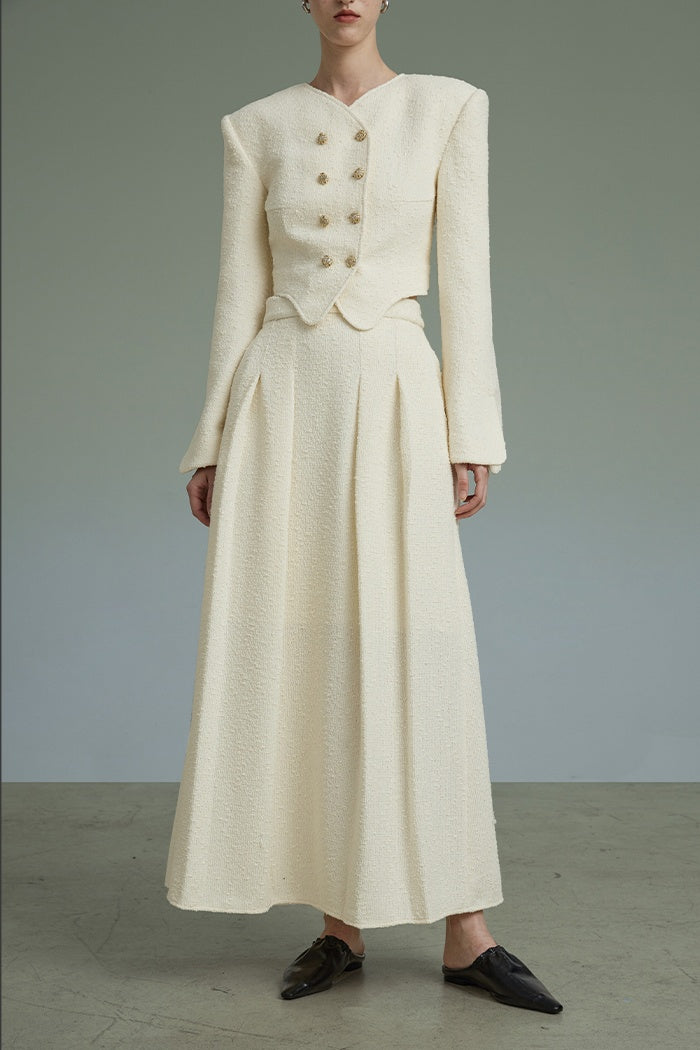 Timeless Courtly Tweed Suit Set