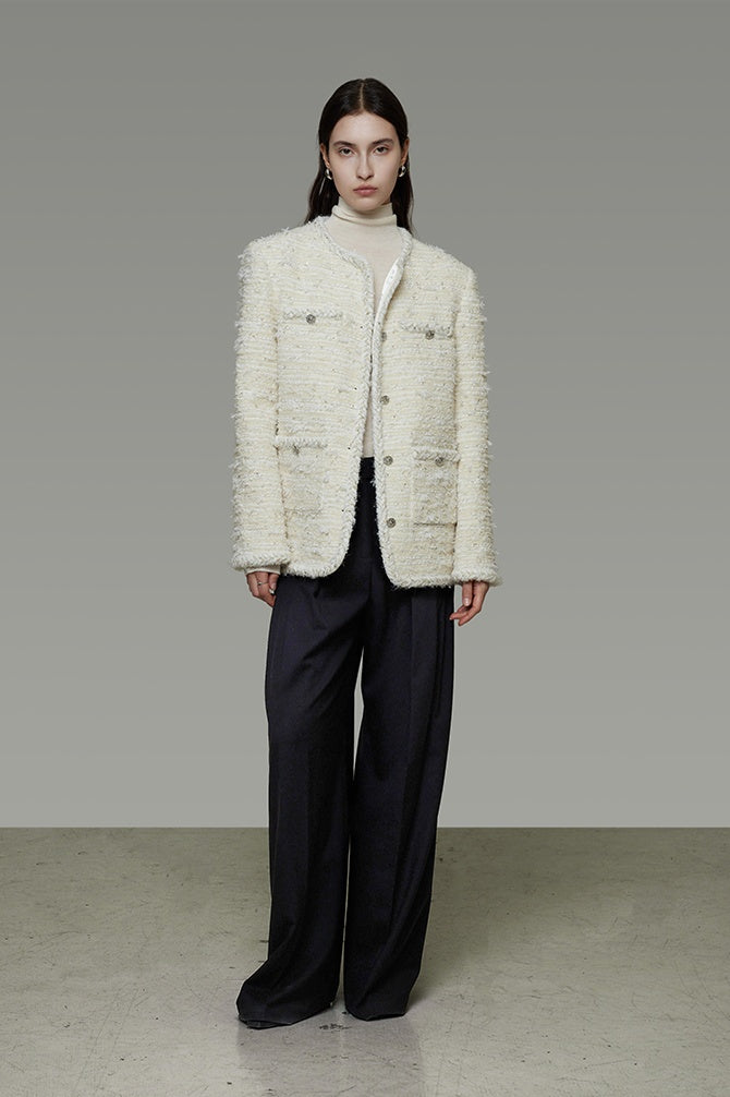 Timeless Tweed Chic Jacket
