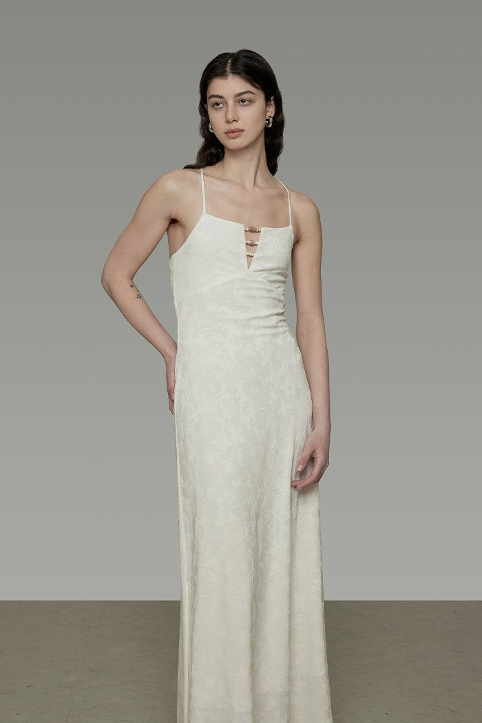 Whisper of Elegance Midi Dress