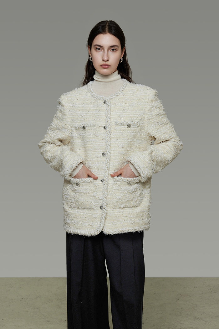 Timeless Tweed Chic Jacket