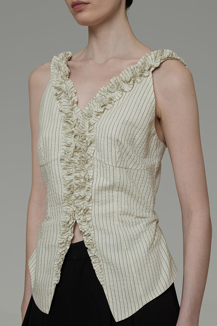 Sculpted Edge V-Neck Camisole