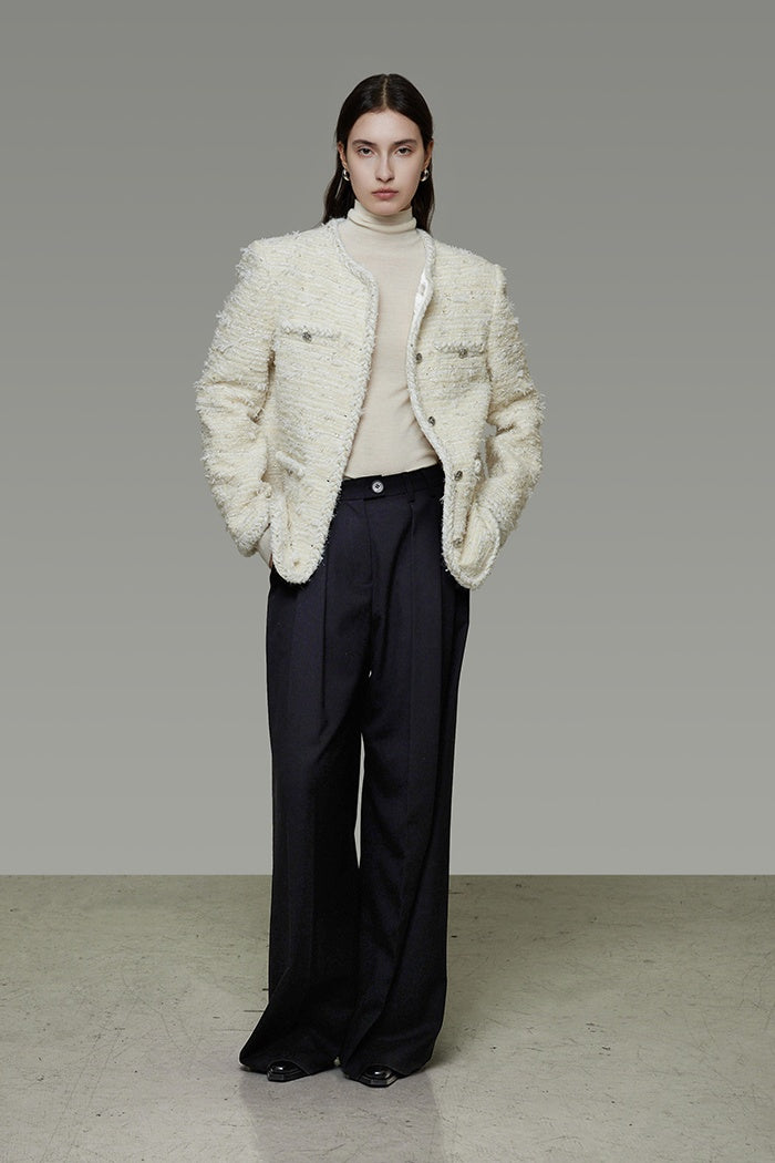 Timeless Tweed Chic Jacket