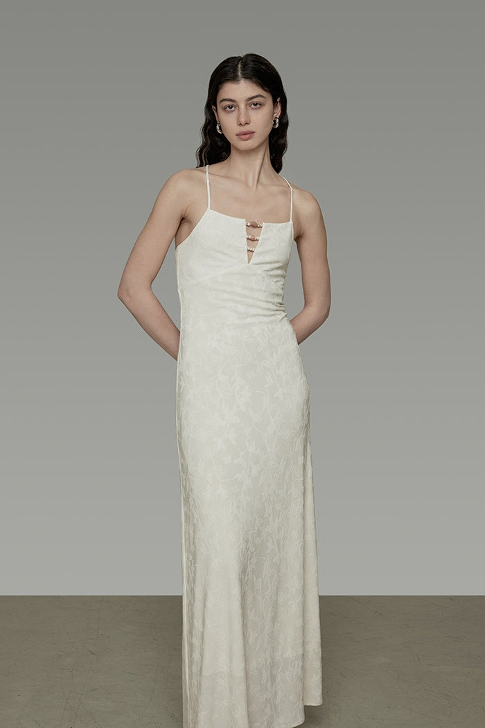 Whisper of Elegance Midi Dress