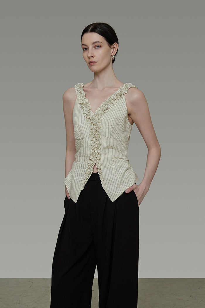 Sculpted Edge V-Neck Camisole