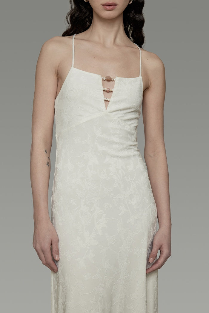 Whisper of Elegance Midi Dress