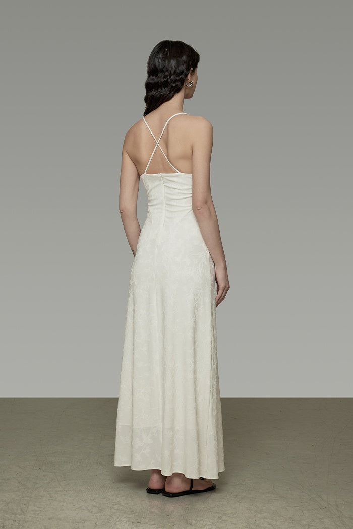 Whisper of Elegance Midi Dress