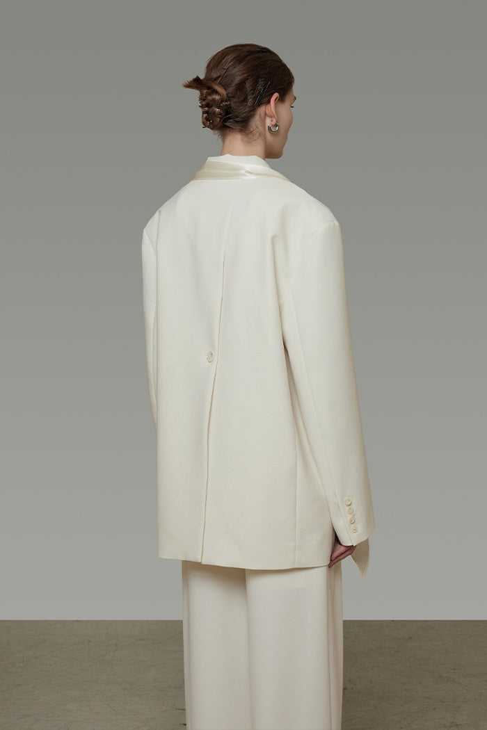 Artful Drape Soft Power Blazer