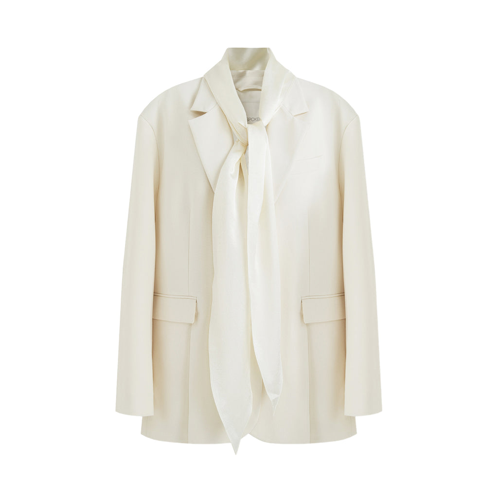Artful Drape Soft Power Blazer