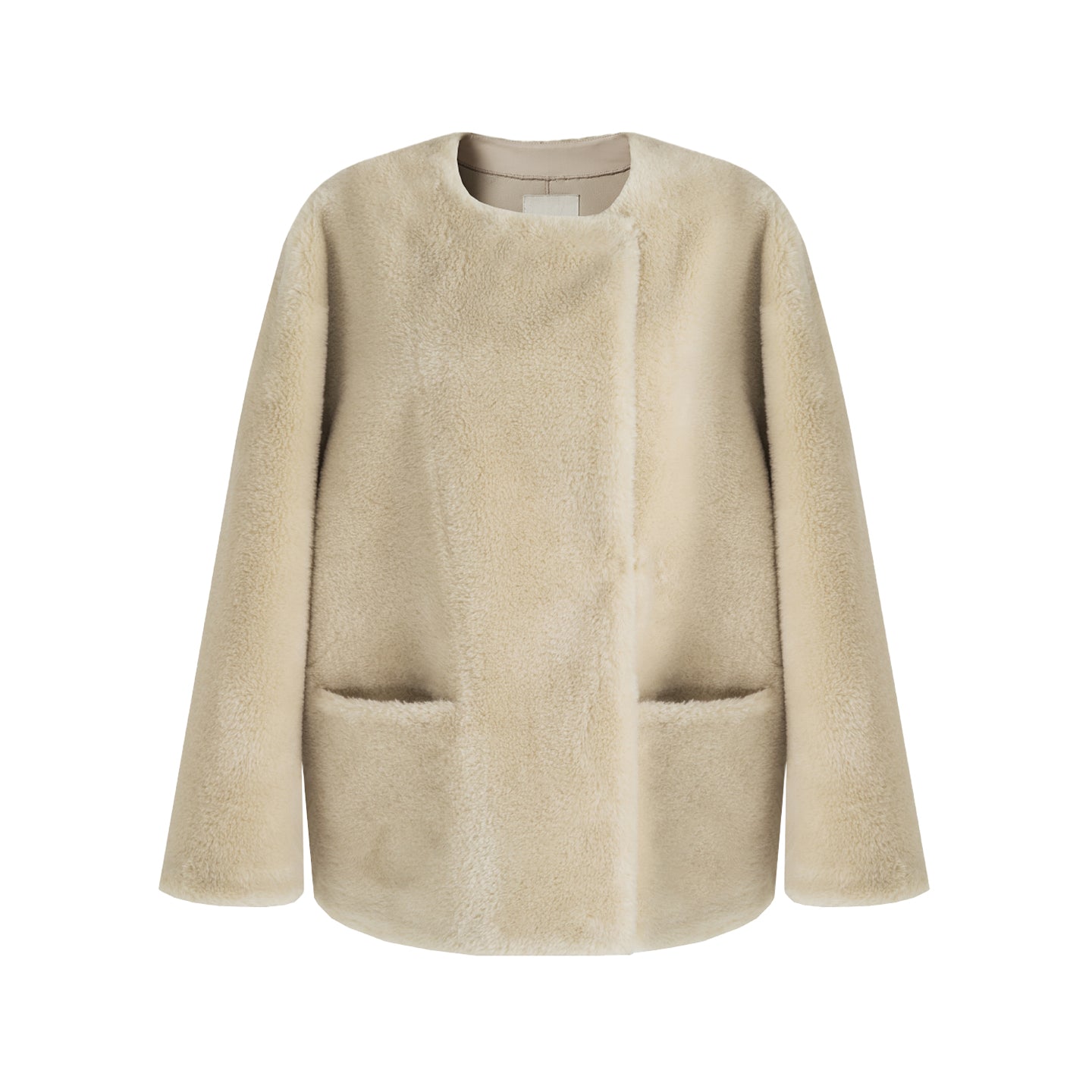 Plush Minimalist Effortless Outerwear