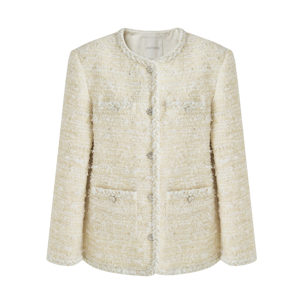 Timeless Tweed Chic Jacket