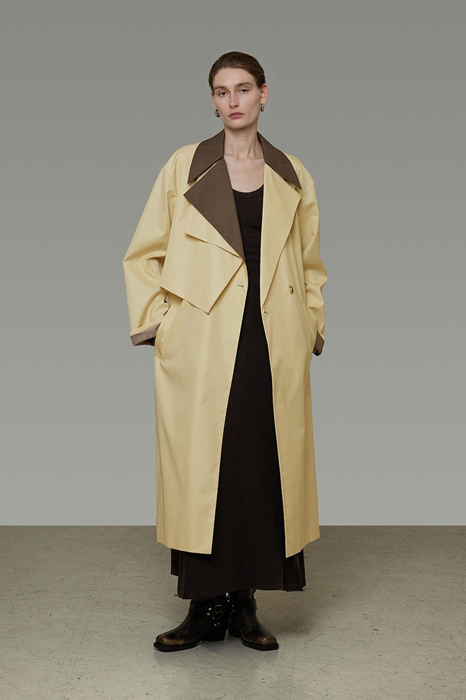 Architectural French Collar Trench