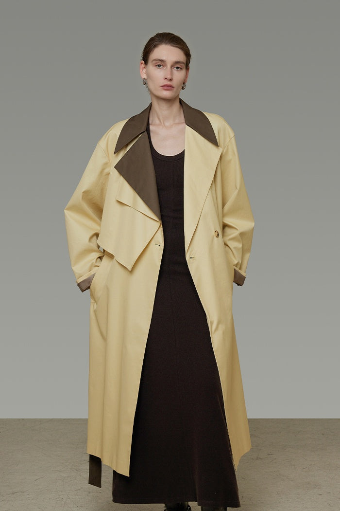 Architectural French Collar Trench