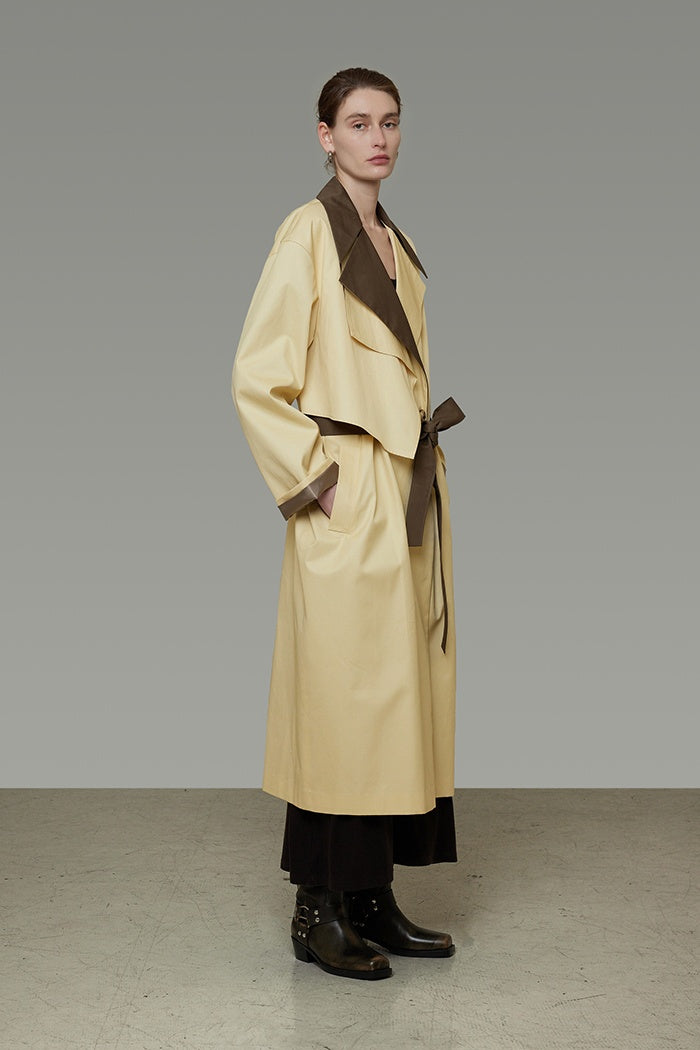 Architectural French Collar Trench
