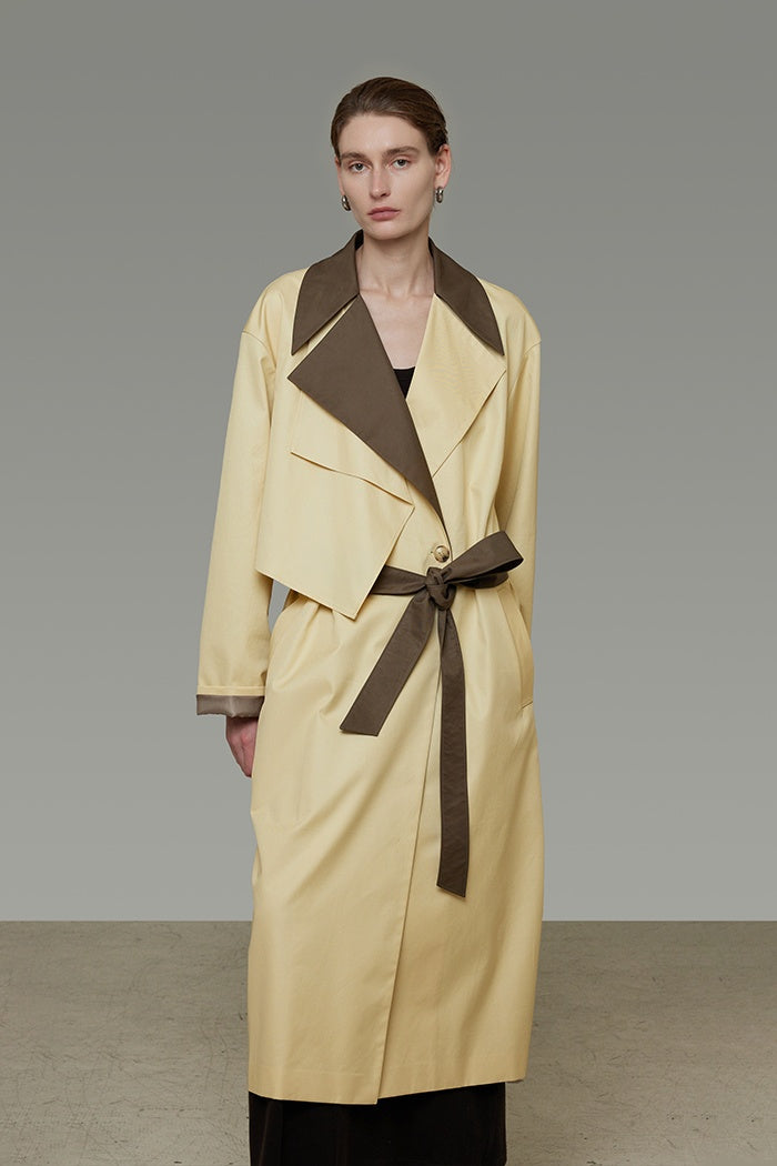 Architectural French Collar Trench