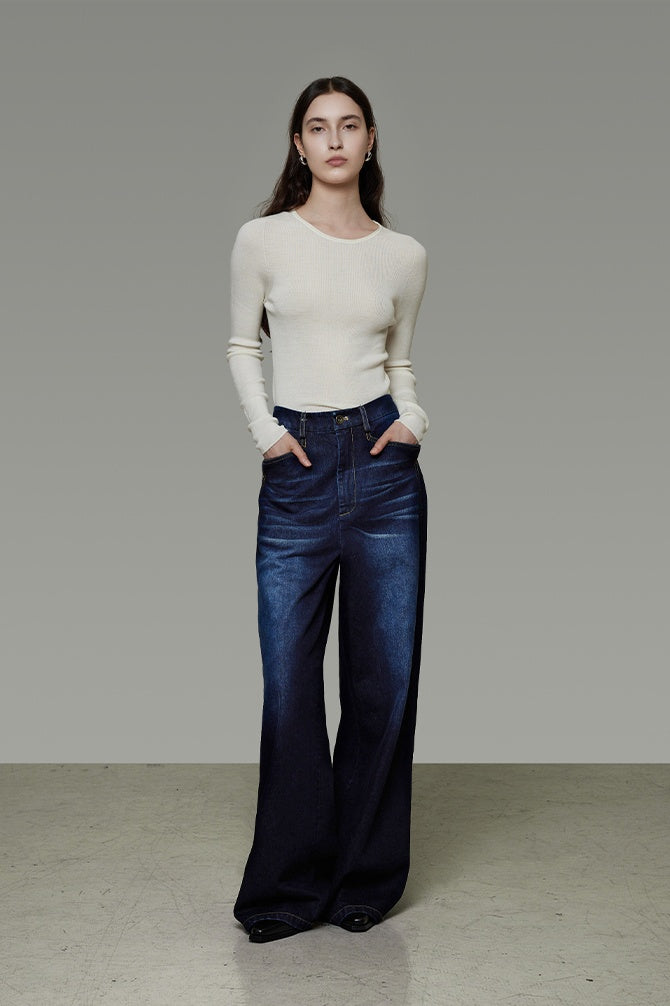 Vintage Wash Flared Denim Dream