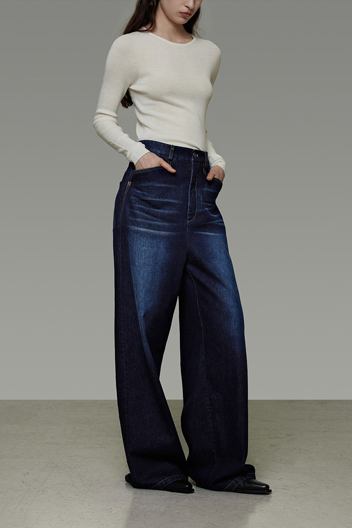 Vintage Wash Flared Denim Dream