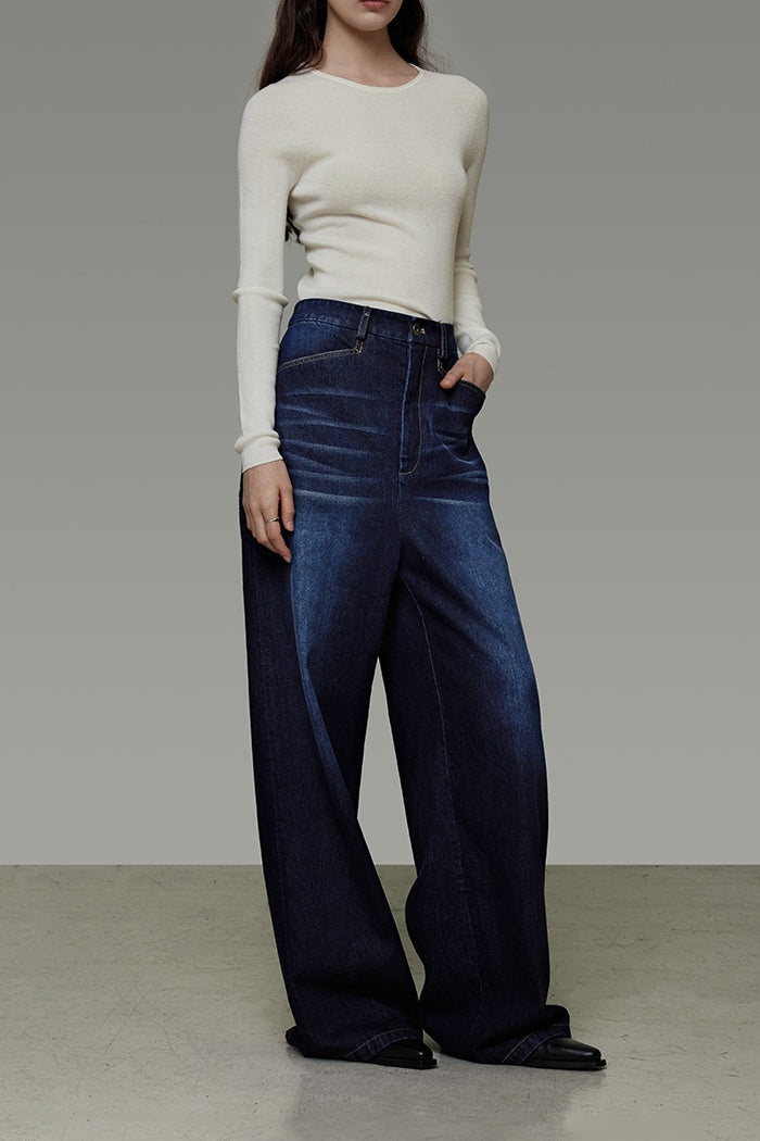 Vintage Wash Flared Denim Dream