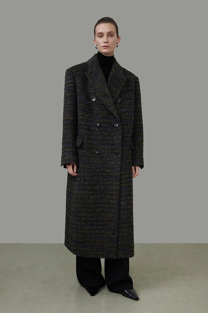 Quiet Confidence Structured Wool Coat