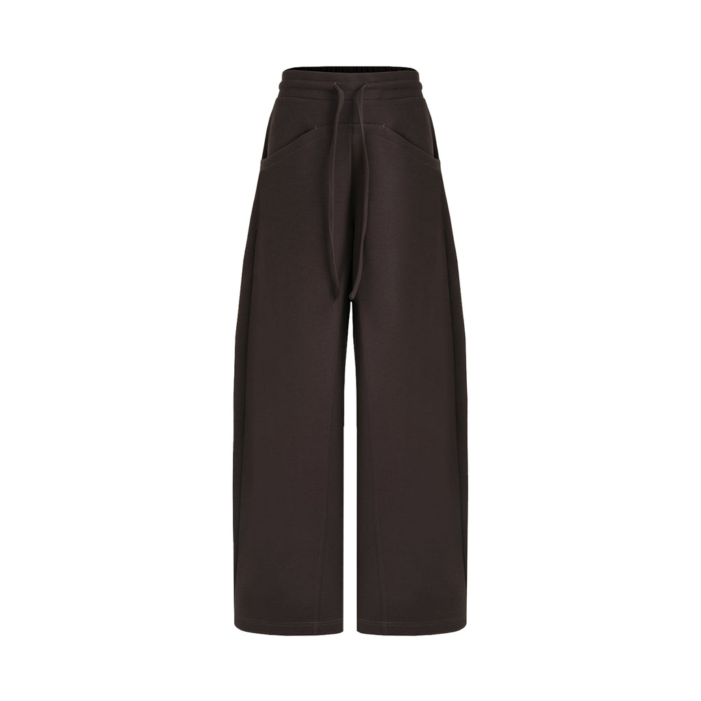 Quiet Structure Wide-Leg Trousers