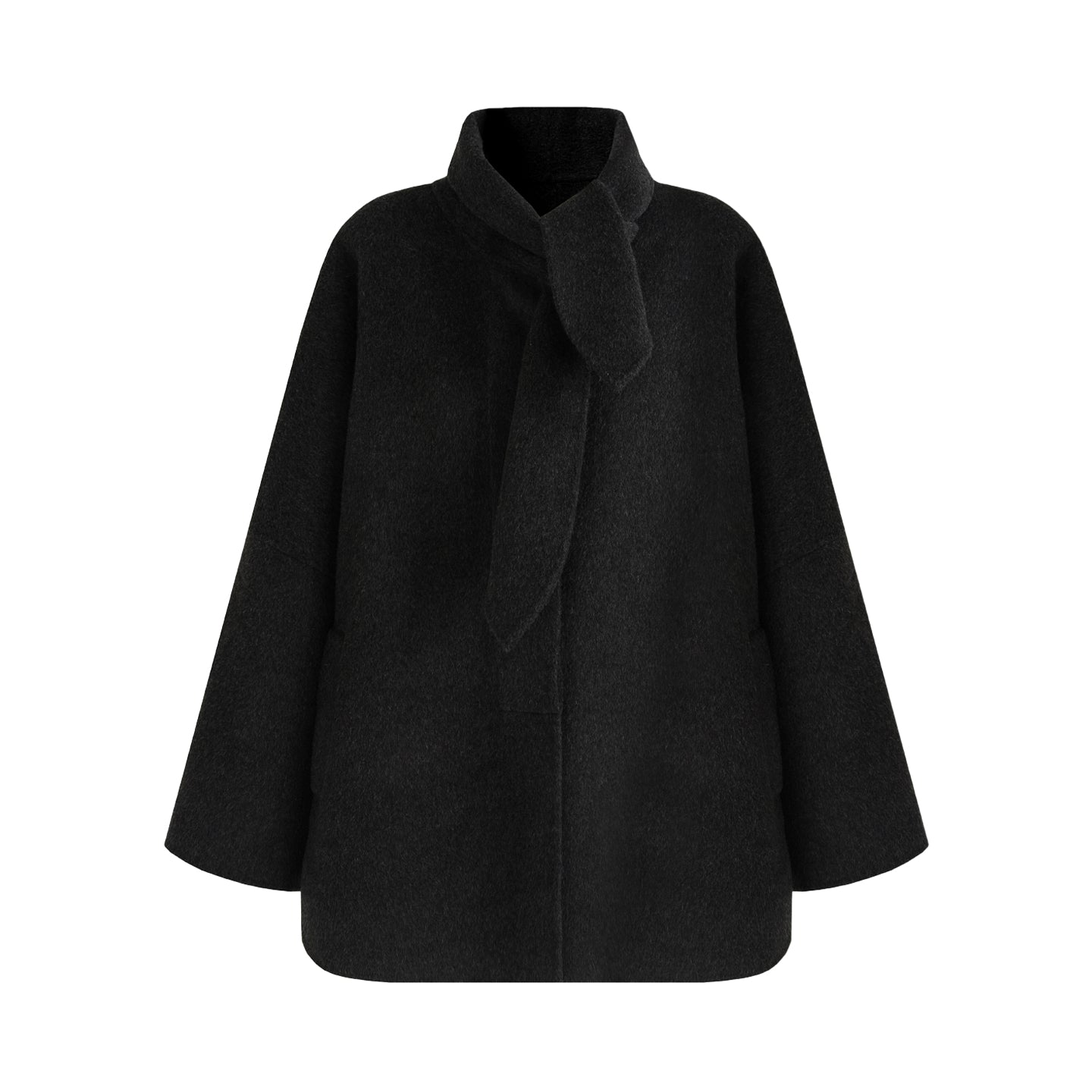 Timeless Sculpted Wool Coat