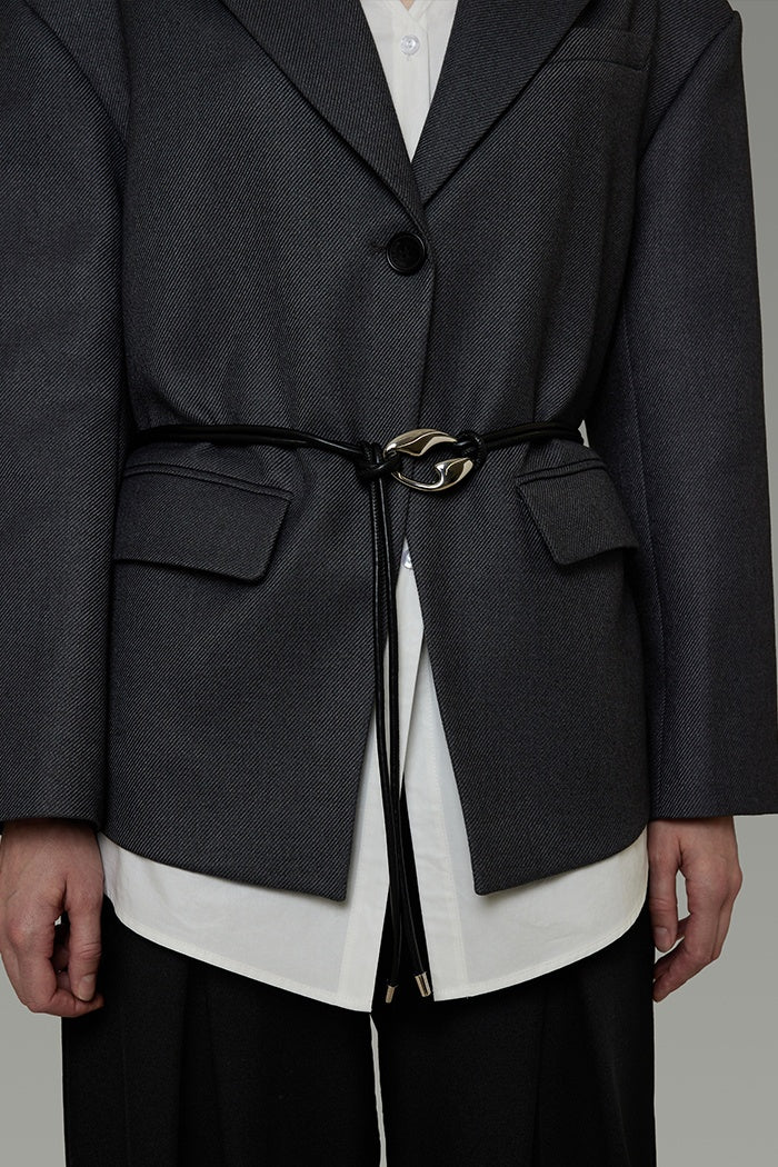 Deconstructed Silhouette Blazer