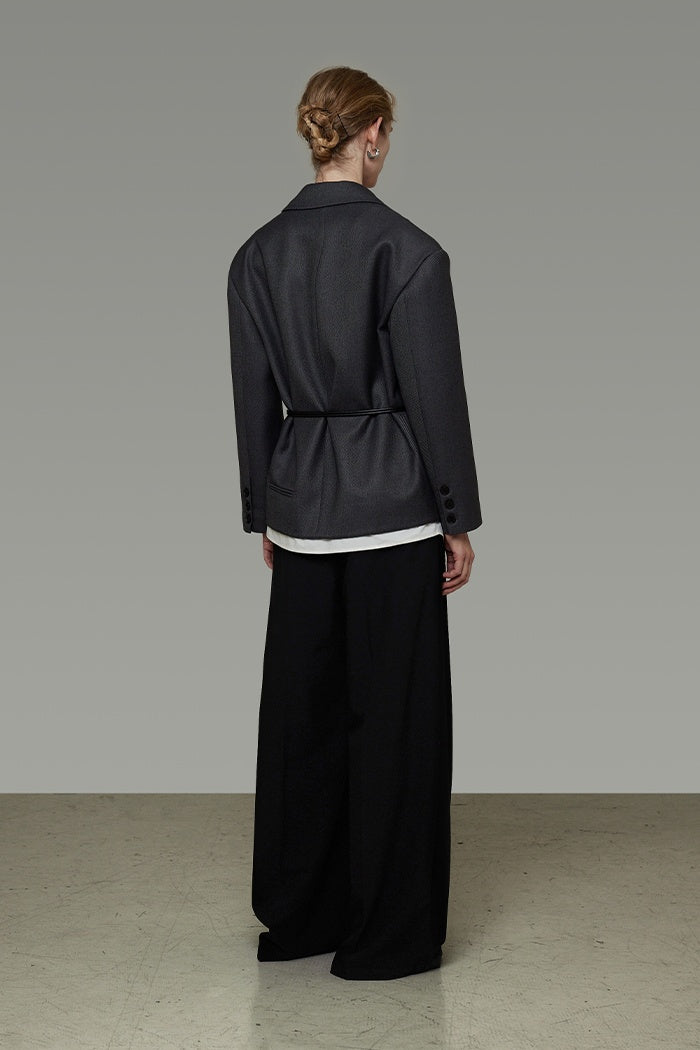 Deconstructed Silhouette Blazer