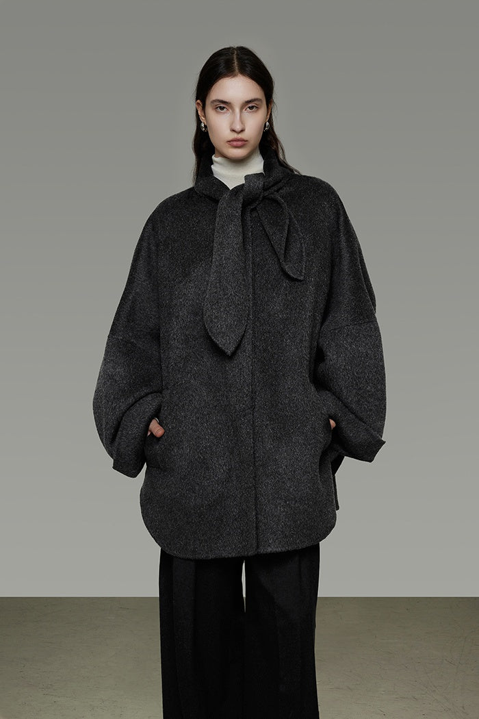 Timeless Sculpted Wool Coat