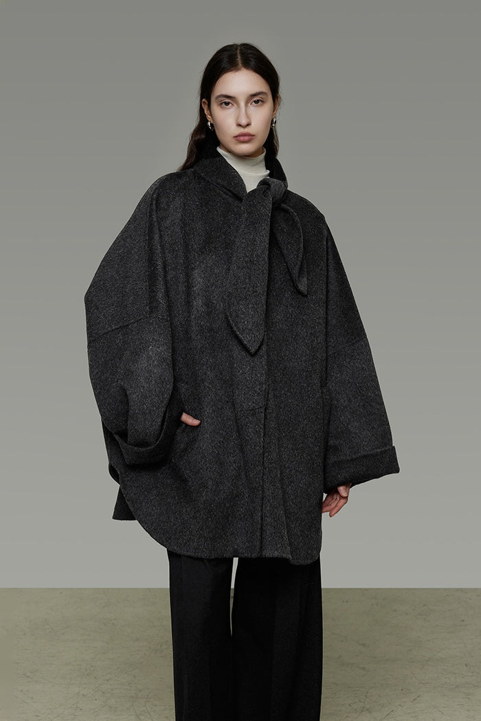 Timeless Sculpted Wool Coat