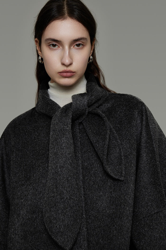 Timeless Sculpted Wool Coat