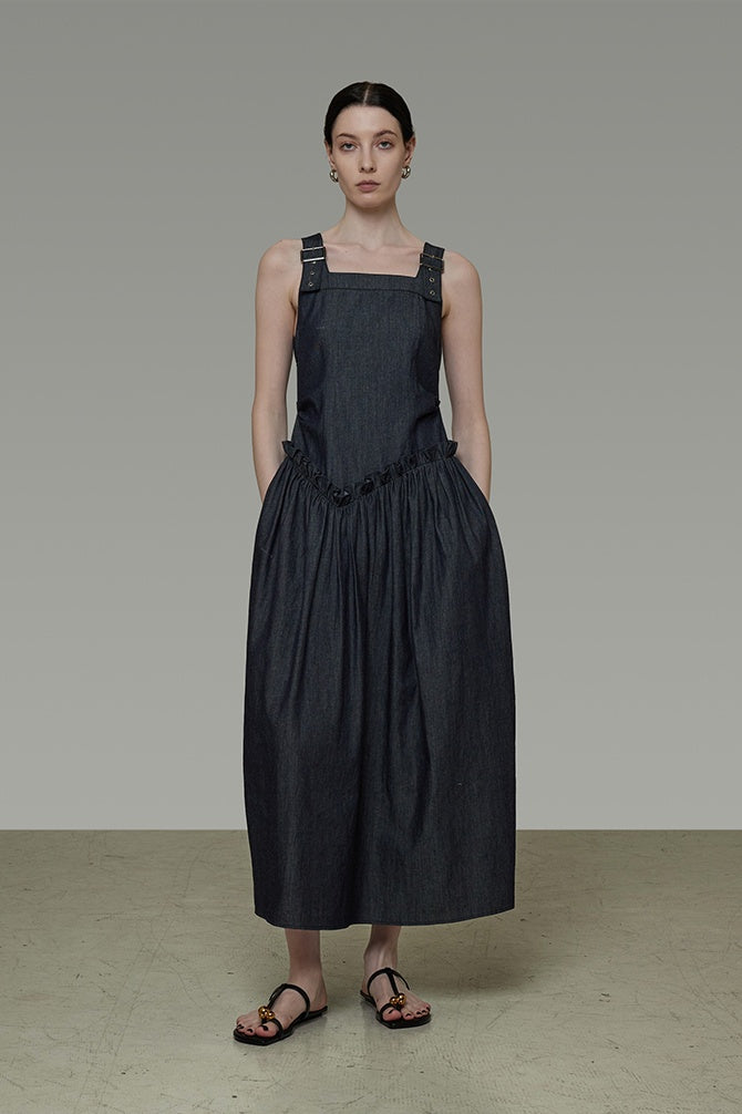 Architectural French Vintage Maxi