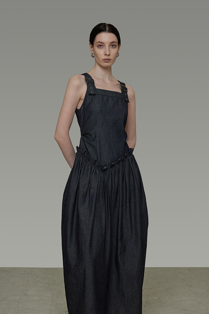 Architectural French Vintage Maxi