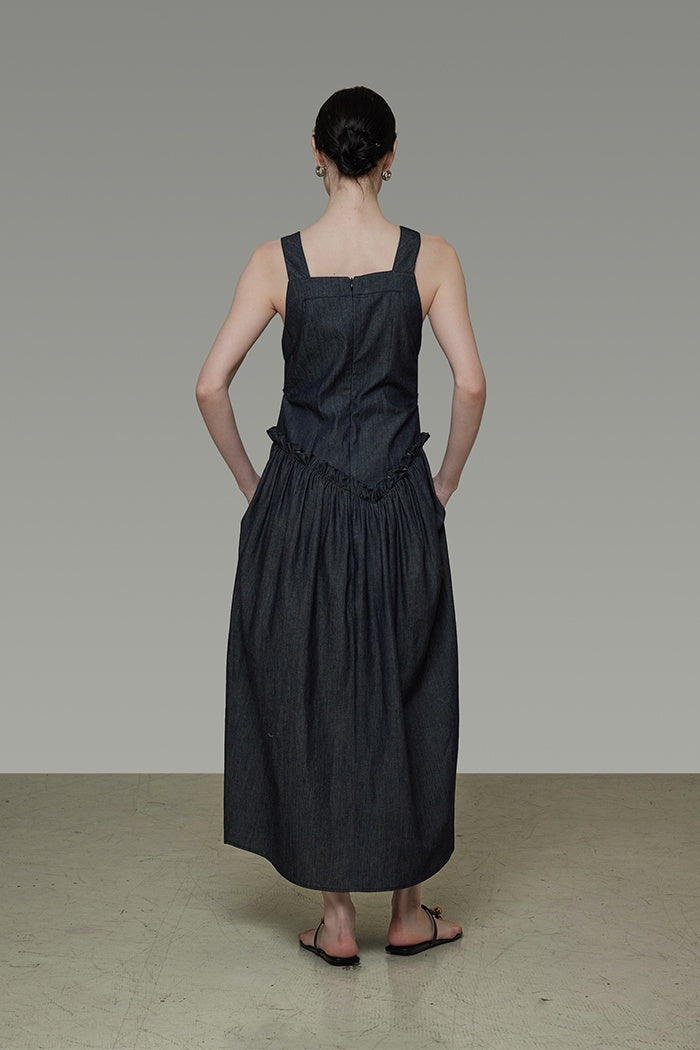 Architectural French Vintage Maxi