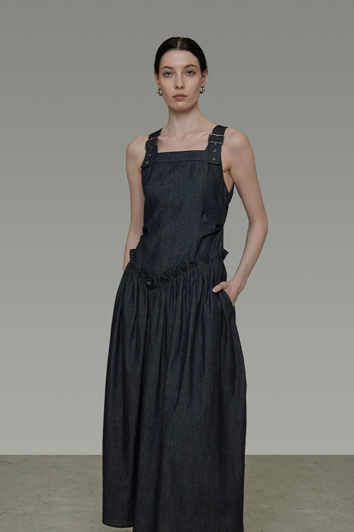 Architectural French Vintage Maxi