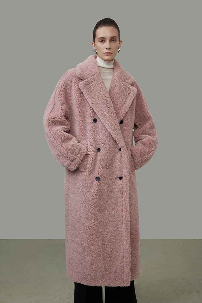Architectural Teddy Coat