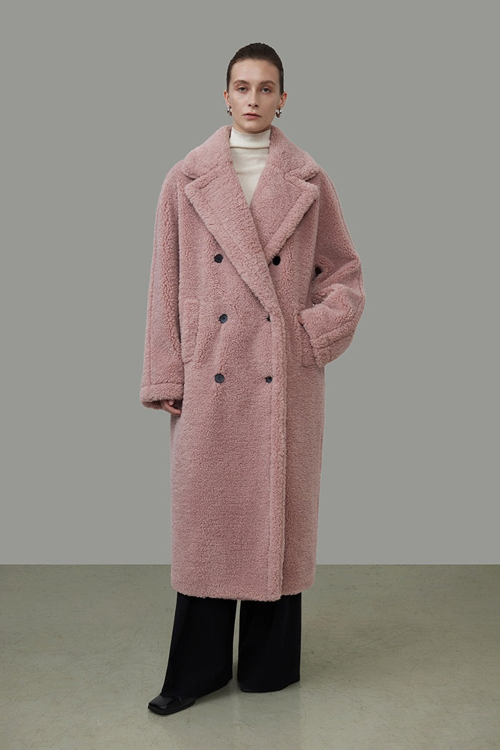 Architectural Teddy Coat